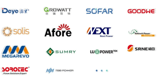 Rakour LiFePO4-Batteriespeichersystem kompatibel mit allen gängigen Wechselrichtermarken